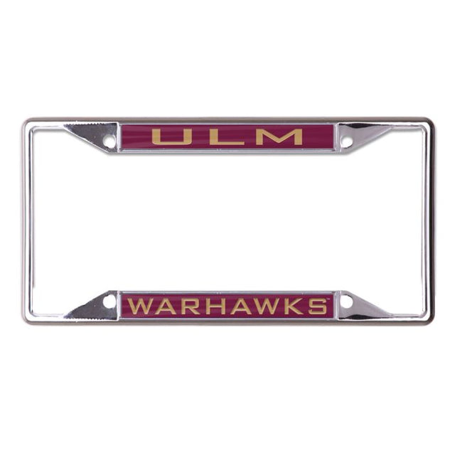 Luisiana - Monroe War Hawks Lic Plt Marco S/C Impreso