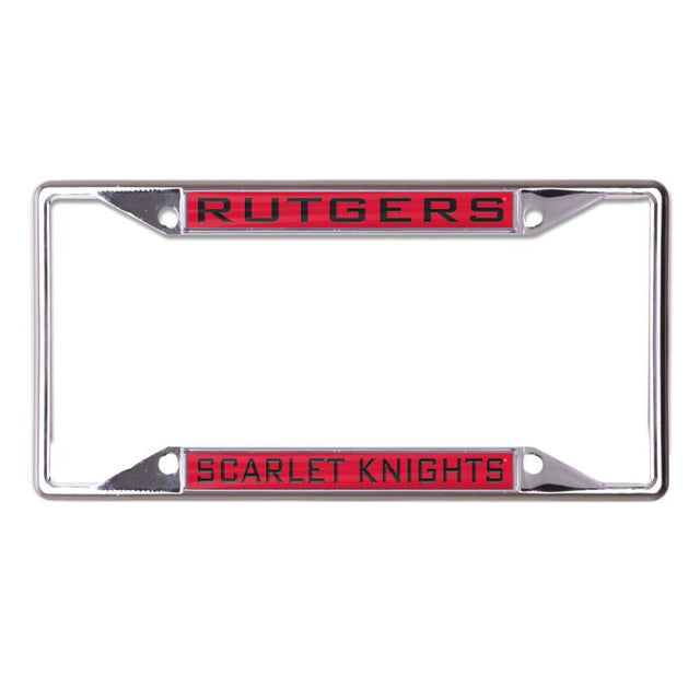 Rutgers Scarlet Knights Lic Plt Frame S/S Printed