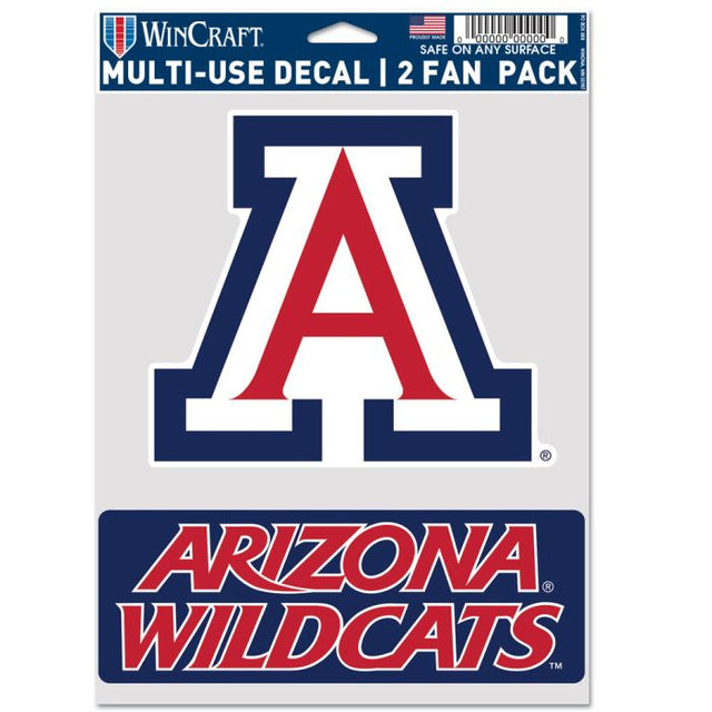 Arizona Wildcats Multi Use 2 Fan Pack