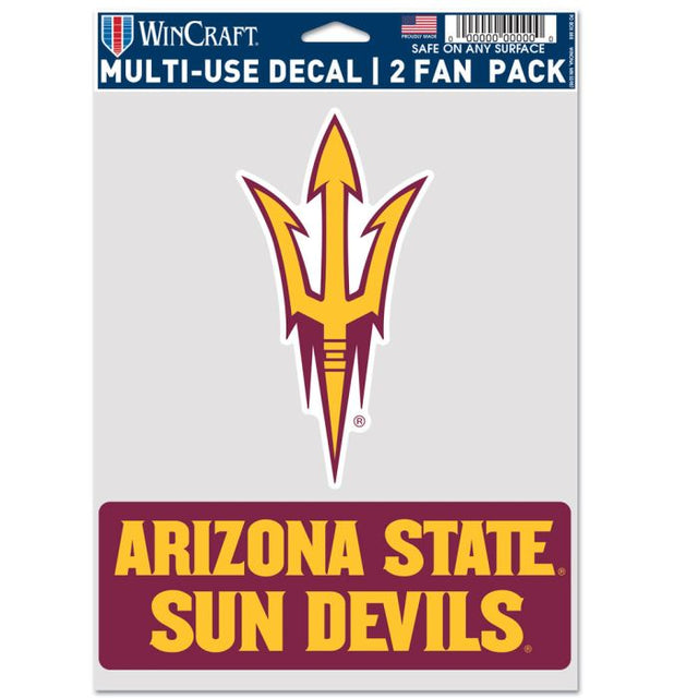 Paquete multiusos para dos fanáticos de los Arizona State Sun Devils