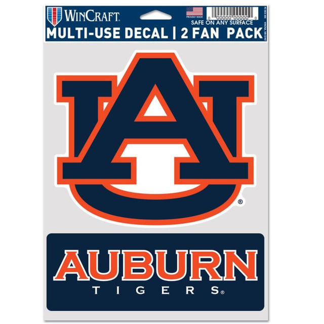 Paquete multiusos para dos aficionados de Auburn Tigers