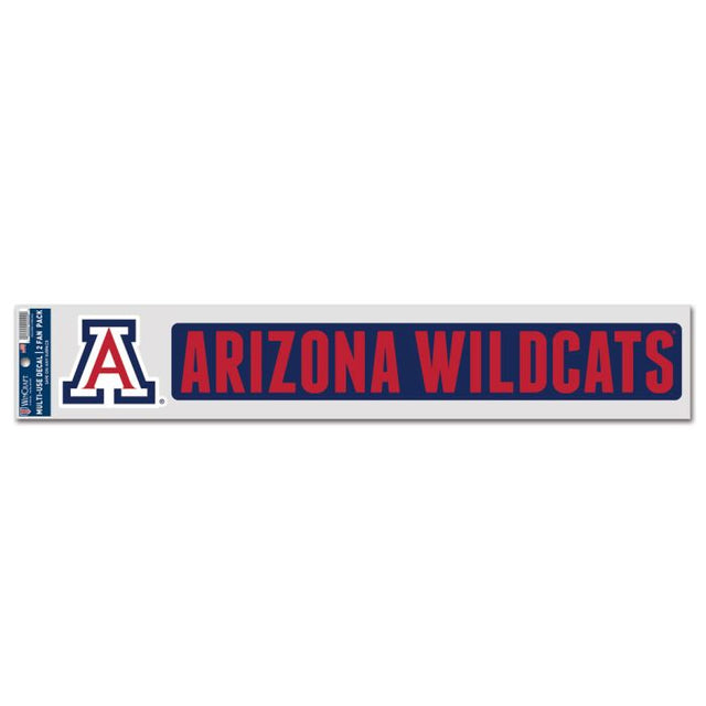 Arizona Wildcats Fan Decals 3" x 17"