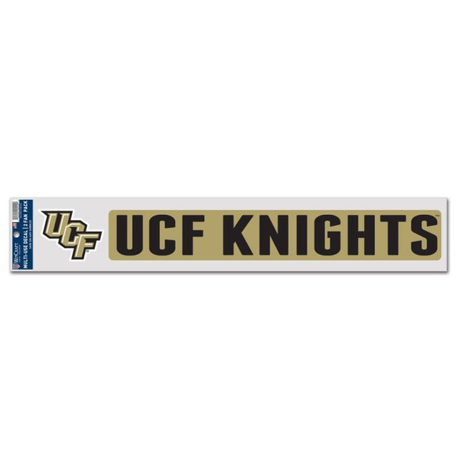 Calcomanías para fanáticos de los UCF Knights de 3" x 17"