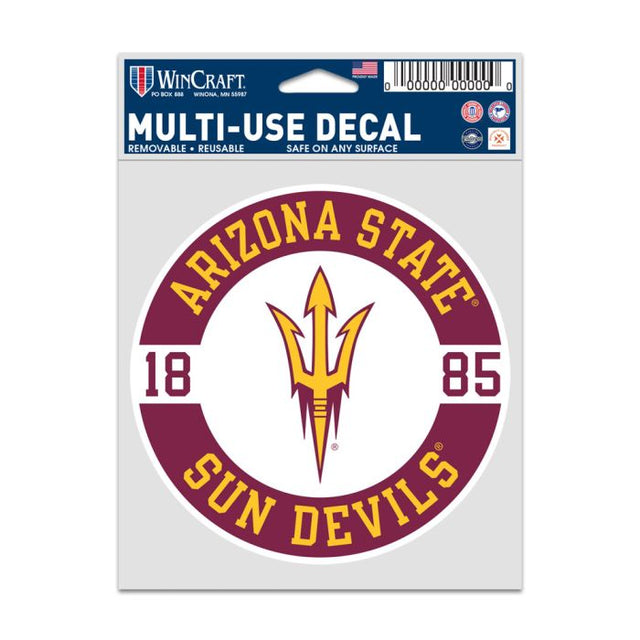 Arizona State Sun Devils PATCH Fan Decals 3.75" x 5"