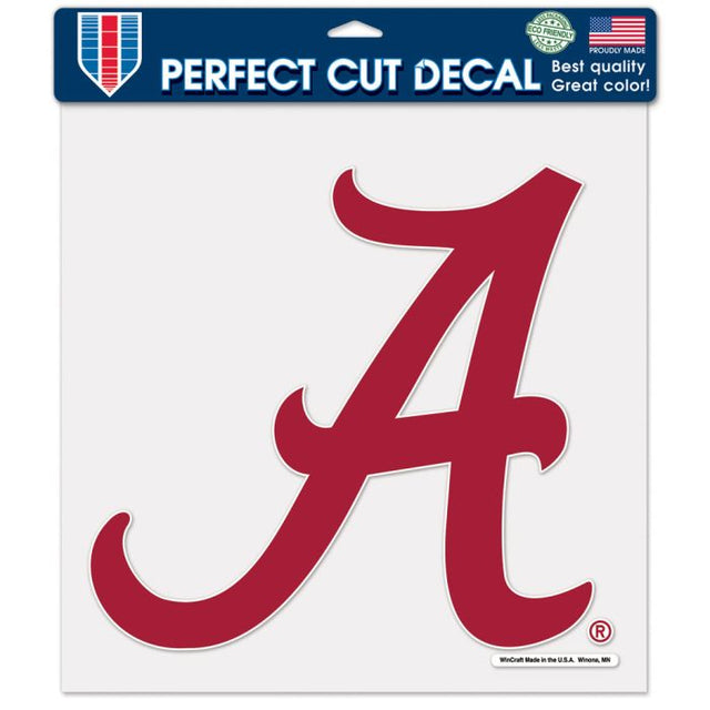 Alabama Crimson Tide Perfect Cut Color Decal 12" x 12"