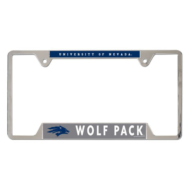 Nevada Wolf Pack Metal License Plate Frame