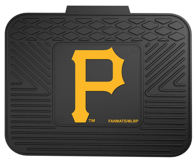 Alfombrilla de vinilo resistente para asiento trasero de coche de los Piratas de Pittsburgh