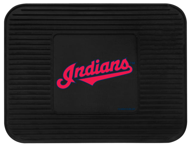 Alfombrilla de vinilo resistente para asiento trasero de los Cleveland Indians