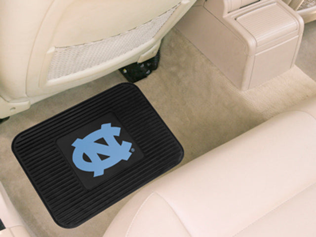 Alfombrilla para coche Tar Heels de Carolina del Norte, vinilo resistente para asiento trasero