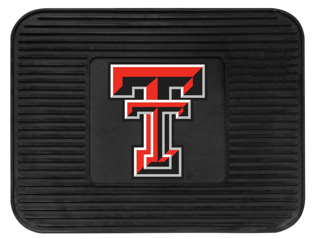 Alfombrilla de vinilo resistente para asiento trasero de Texas Tech Red Raiders