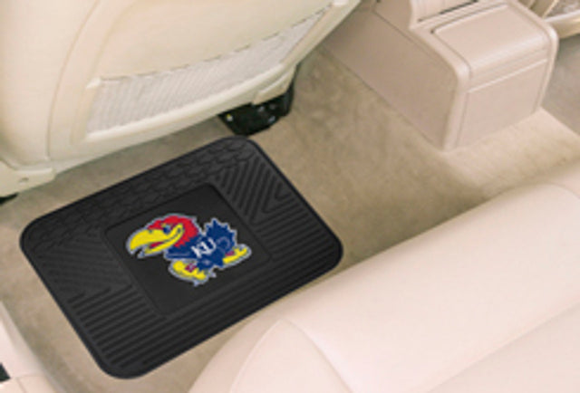 Kansas Jayhawks Car Mat Heavy Duty Vinyl Rear Seat