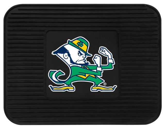 Alfombrilla de vinilo resistente para asiento trasero de Notre Dame Fighting Irish