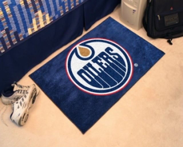 Alfombra de los Edmonton Oilers, estilo inicial