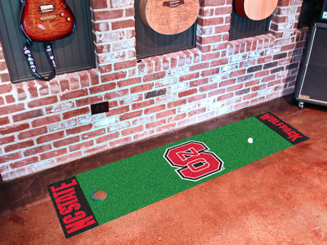 Tapete para putting green de los Wolfpack de Carolina del Estado