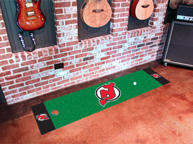 Tapete para putting green de los New Jersey Devils