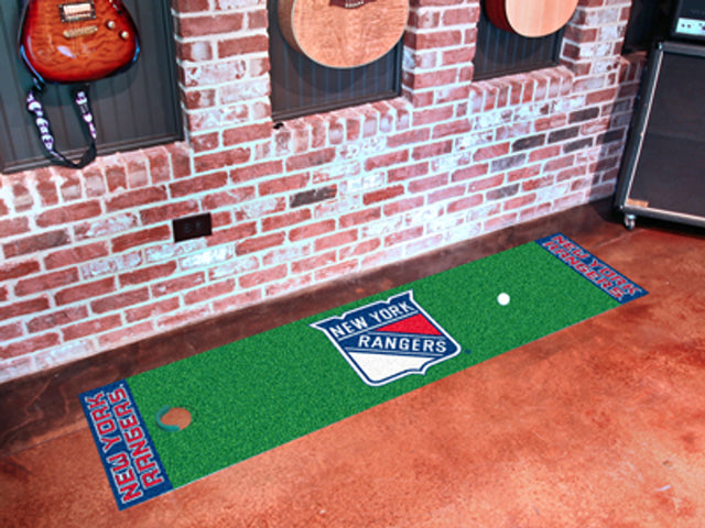 New York Rangers Putting Green Mat