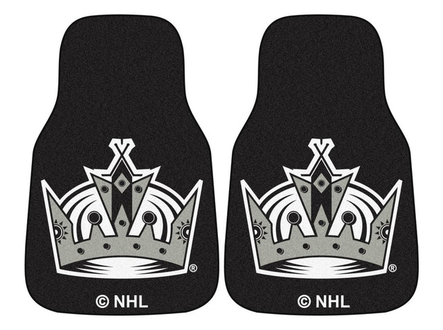 Juego de 2 alfombrillas para coche con estampado de Los Angeles Kings