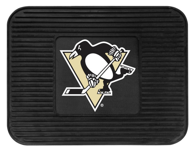 Alfombrilla de vinilo resistente para asiento trasero de coche de los Pittsburgh Penguins