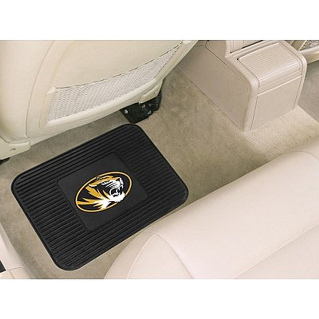 Alfombrilla de vinilo resistente para asiento trasero de Missouri Tigers