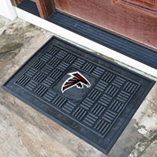 Atlanta Falcons Door Mat Medallion 19x30