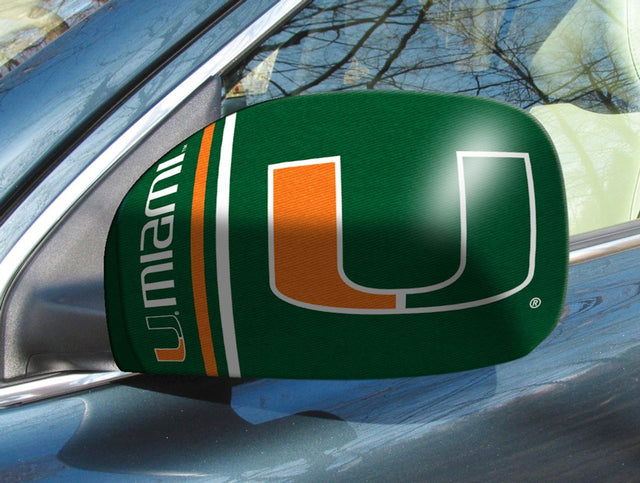 Miami Hurricanes Mirror Cover Small CO