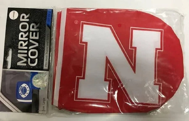 Cubierta de espejo grande de Nebraska Cornhuskers CO