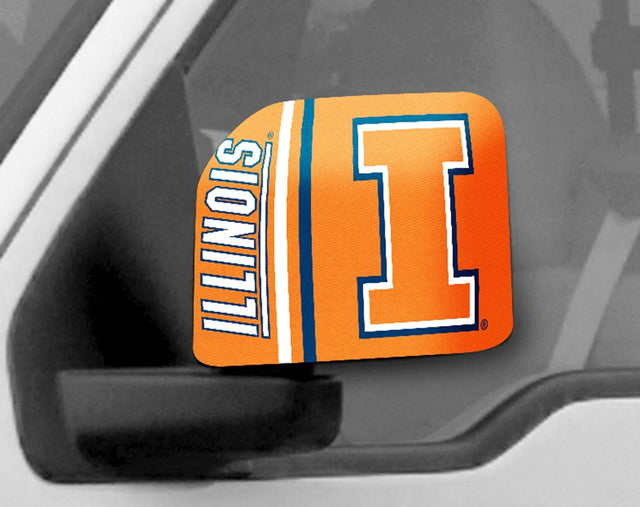 Cubierta de espejo de gran tamaño de Illinois Fighting Illini CO