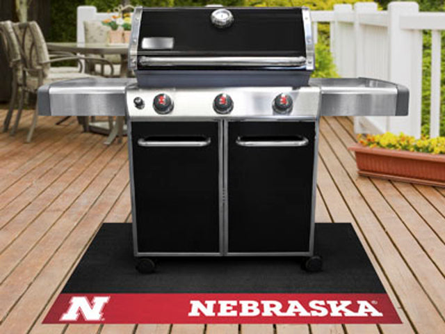 Parrilla para parrilla de Nebraska Cornhuskers de 26 x 42 pulgadas