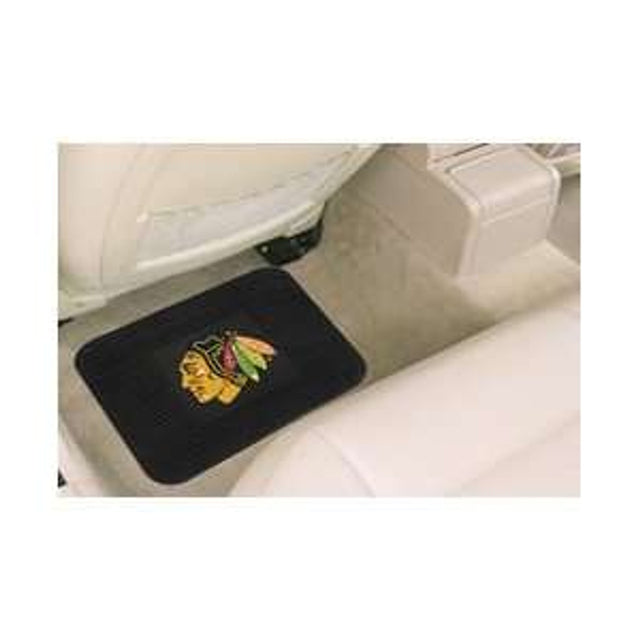 Alfombrilla de vinilo resistente para asiento trasero de Chicago Blackhawks