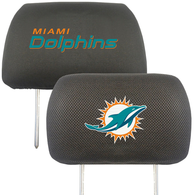 Fundas para reposacabezas de los Miami Dolphins FanMats