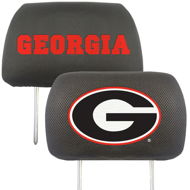 Fundas para reposacabezas de Georgia Bulldogs FanMats