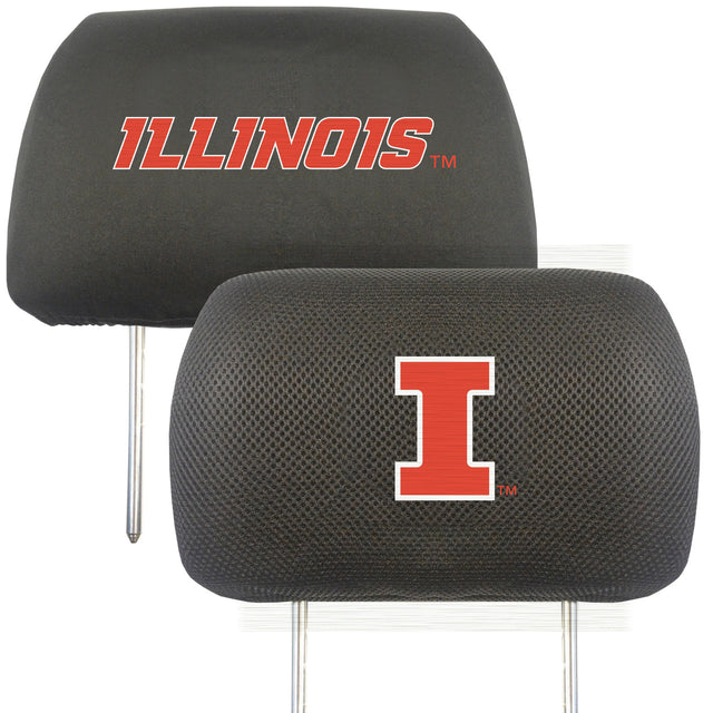 Fundas para reposacabezas de Illinois Fighting Illini FanMats