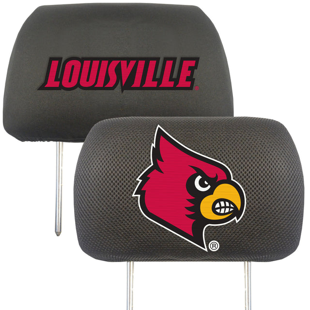 Louisville Cardinals Headrest Covers FanMats