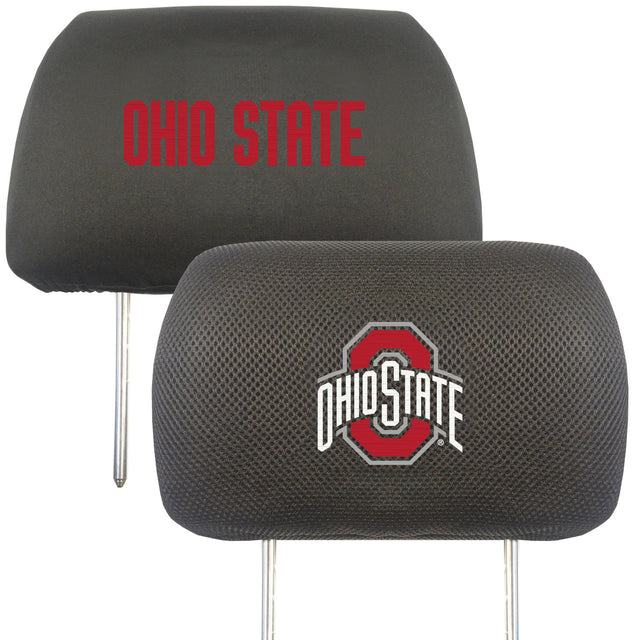 Fundas para reposacabezas de los Ohio State Buckeyes FanMats