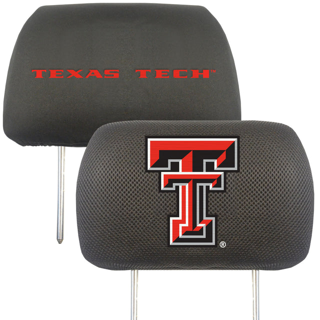 Fundas para reposacabezas de los Texas Tech Red Raiders FanMats