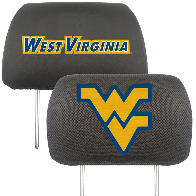 Fundas para reposacabezas de West Virginia Mountaineers FanMats