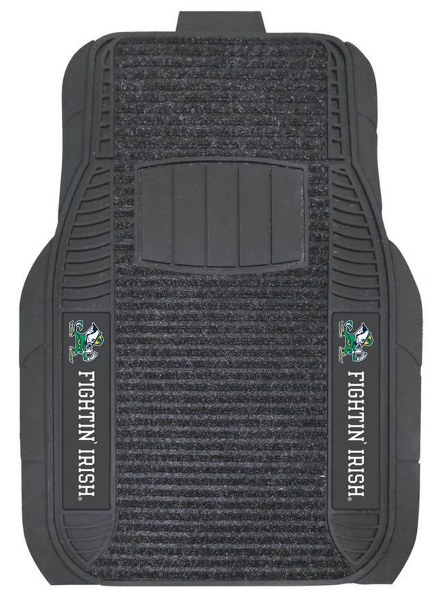 Notre Dame Fighting Irish Car Mats - Deluxe Set