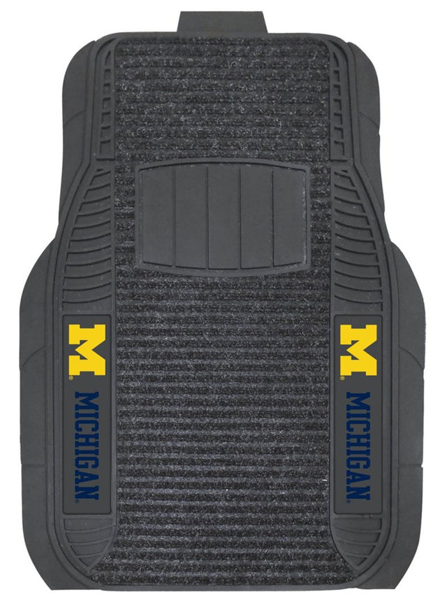 Alfombrillas de coche de los Michigan Wolverines: juego de lujo