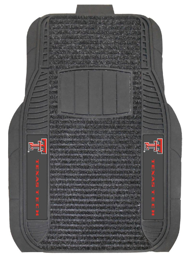 Alfombrillas para coche de los Texas Tech Red Raiders: juego de lujo