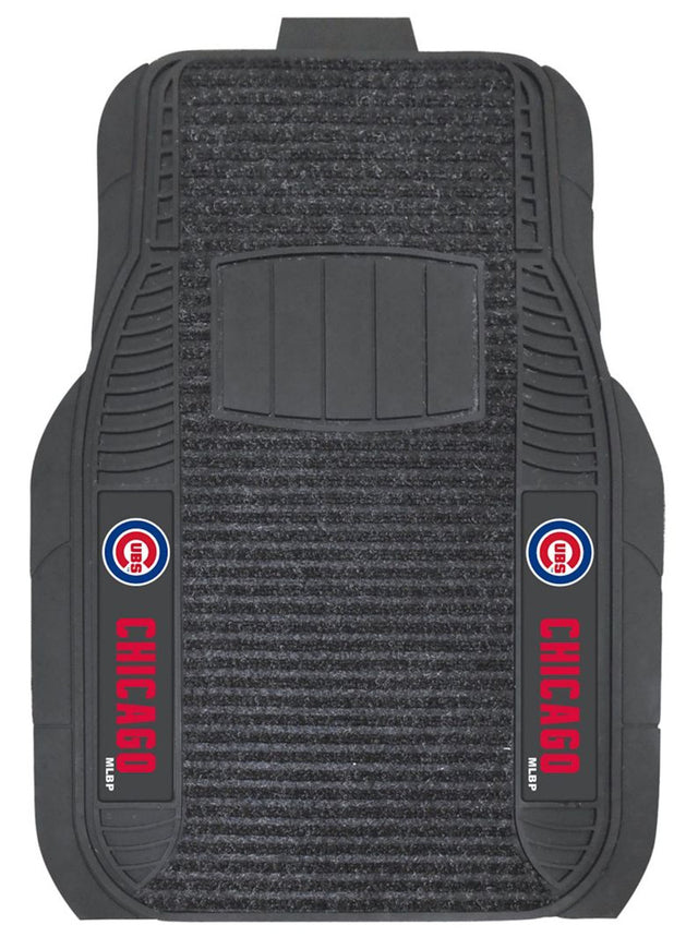 Chicago Cubs Car Mats - Deluxe Set