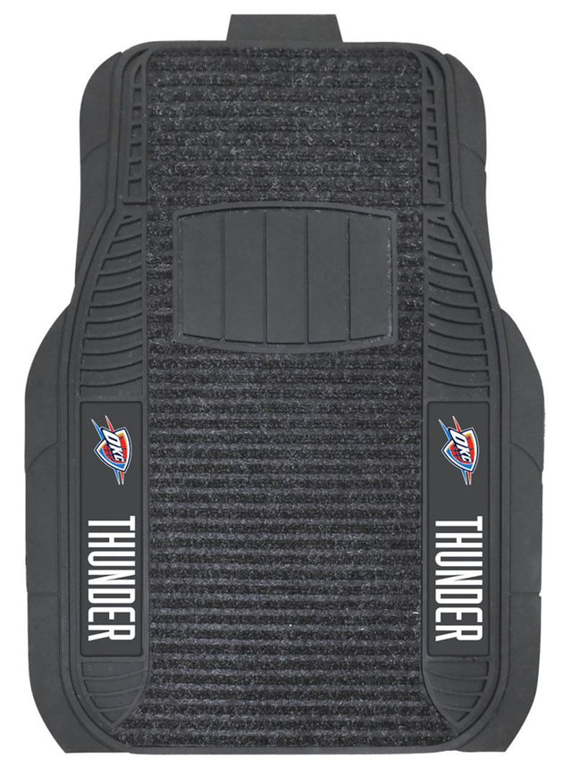 Oklahoma City Thunder Car Mats - Deluxe Set