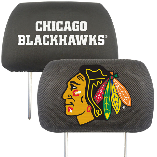 Fundas para reposacabezas de los Chicago Blackhawks FanMats