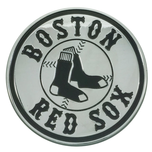 Emblema de metal cromado premium para automóvil de los Boston Red Sox