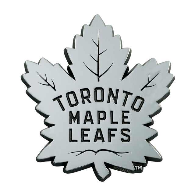 Emblema para automóvil de Toronto Maple Leafs de metal cromado de primera calidad