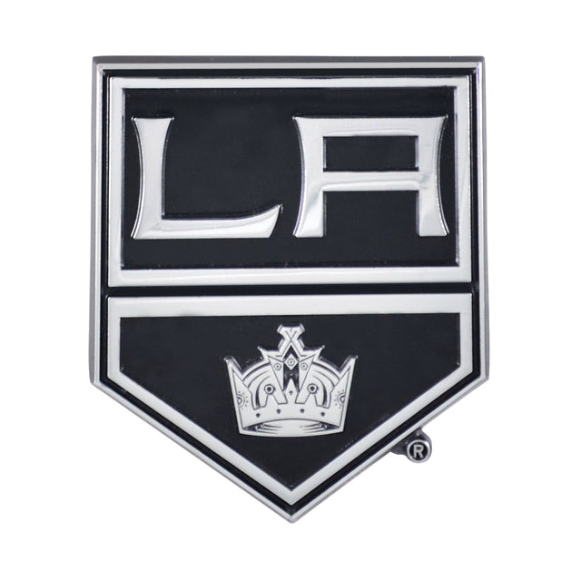 Emblema de metal cromado premium para automóvil de Los Angeles Kings