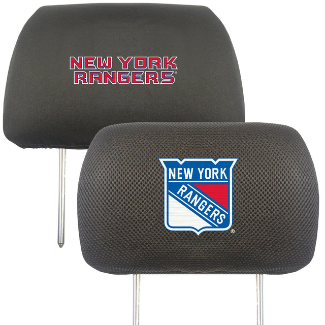 New York Rangers Headrest Covers FanMats