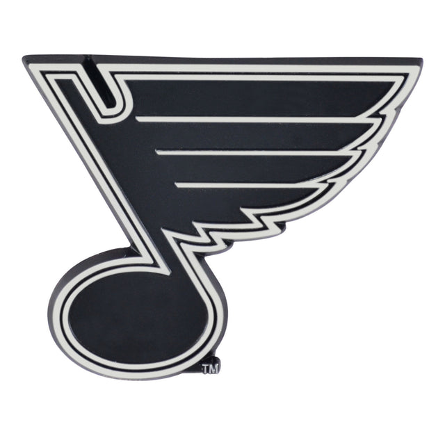 Emblema de metal cromado premium para automóvil de St. Louis Blues