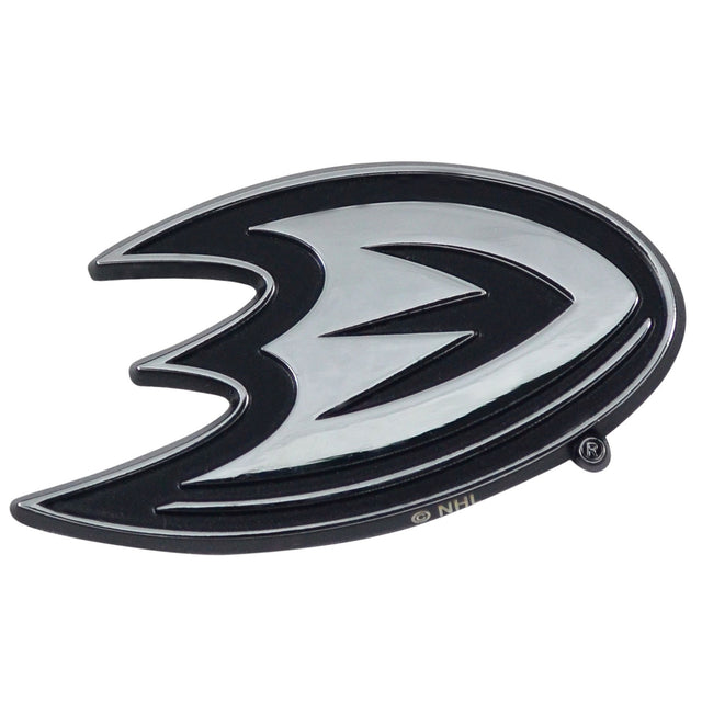 Emblema para automóvil de los Anaheim Ducks de metal cromado de primera calidad