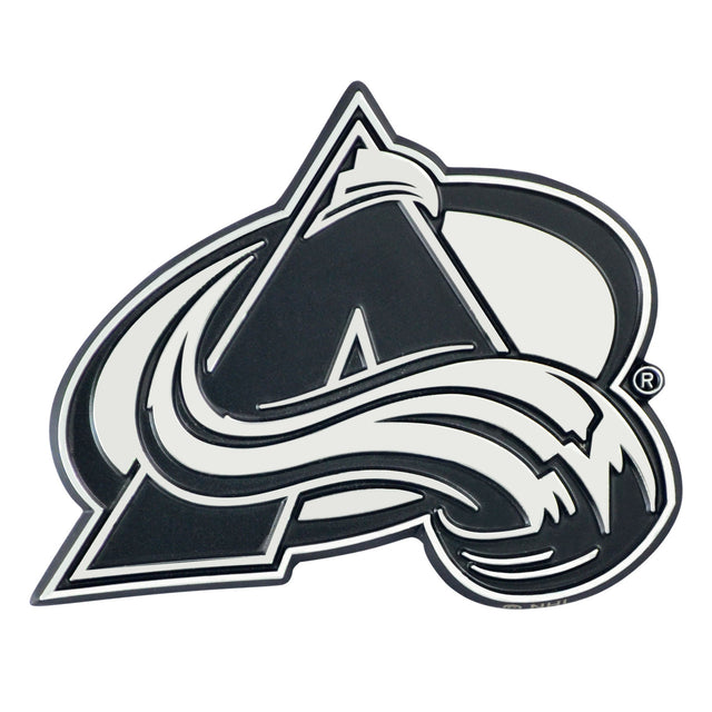 Colorado Avalanche Auto Emblem Premium Metal Chrome