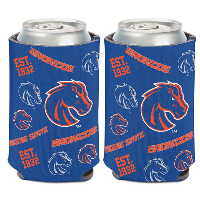 Boise State Broncos SCATTERPRINT Can Cooler 12 oz.